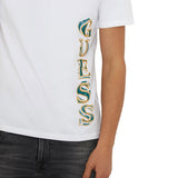 T-Shirt Slim Fit con logo laterale in jersey