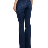 Sexy flare jeans
 dark denim