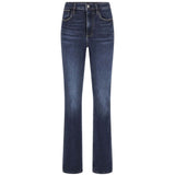 Jeans sexy flare 
denim scuro