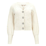 Cardigan con bottoni Brielle 
crema