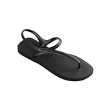 Flash Urban flip flops in black