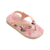 Disney pink baby girl flip flops