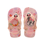 Disney pink baby girl flip flops