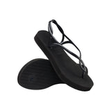 Infradito Luna Flatform nero