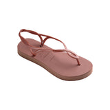 Pink Luna Flatform flip flops