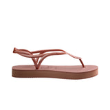 Pink Luna Flatform flip flops