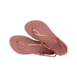 Pink Luna Flatform flip flops