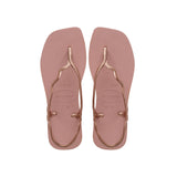 Pink Soleil flip flops