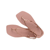 Pink Soleil flip flops