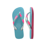 Top Verano II patterned flip flops