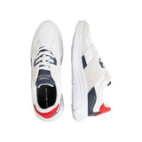 Modern white running style sneakers