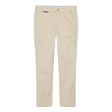 1985 beige twill chino trousers