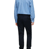 Pantaloni chino 1985 twill blu