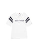 t-shirt-maniche-corte-monotype-varsity-bianca