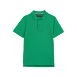 Polo maniche corte flag piquet verde