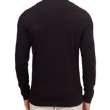 T-shirt slim stretch nero