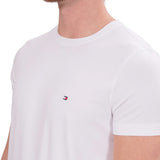 T-shirt core slim stretch bianco