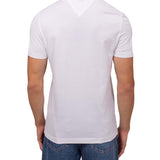 T-shirt Emblem cotone bianco