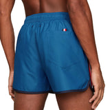 Short mare modello runner blu