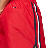 Short mare modello runner rosso