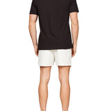 T-shirt slub cotone blu