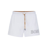 Short mare logo laterale bianco