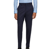 H-Huge blue single-breasted slim fit suit