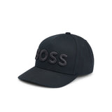 Black logo baseball hat