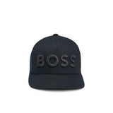 Black logo baseball hat