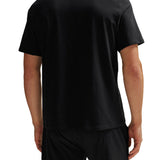 T-shirt Unique in cotone stretch nero