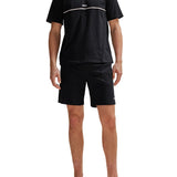 T-shirt Unique in cotone stretch nero