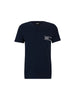 t-shirt-maniche-corte-con-logo-in-cotone-blu