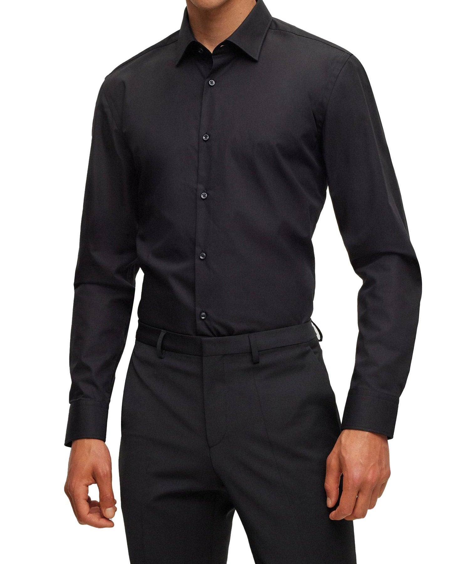 Camicia Slim Fit con collo Italiano - CityModa