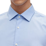 Slim fit shirt with Italian collar