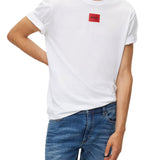 T-Shirt con box logo in jersey