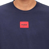 T-Shirt con box logo in jersey