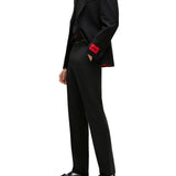 Extra slim fit single-breasted suit in fresh wool