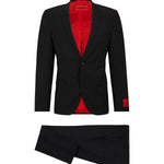 Abito extra slim fit monopetto in frescolana - CityModa