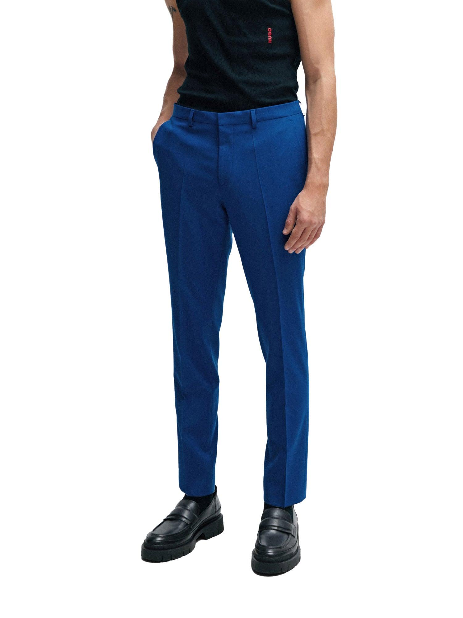 Abito Extra Slim Fit monopetto in tessuto misto frescolana - CityModa