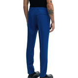 Abito Extra Slim Fit monopetto in tessuto misto frescolana