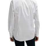 Camicia slim fit con collo Italiano