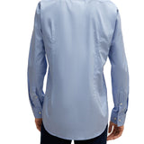 Camicia slim fit con collo Italiano