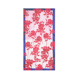 Rose floral print stole