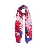 Rose floral print stole