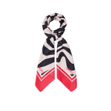 Foulard stampa zebra