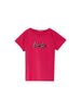 t-shirt-maniche-corte-con-logo-frontale-fucsia