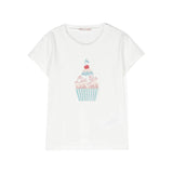 MC CUPCAKE JERSEY WHITE T-SHIRT