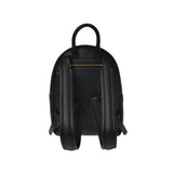 Big backpack with maxi black lettering logo