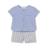 2-piece baby shirt and shorts set