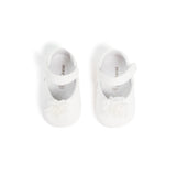 Ballerine eleganti con fiore neonata